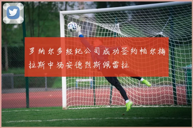 罗纳尔多经纪公司成功签约帕尔梅拉斯中场安德烈斯佩雷拉