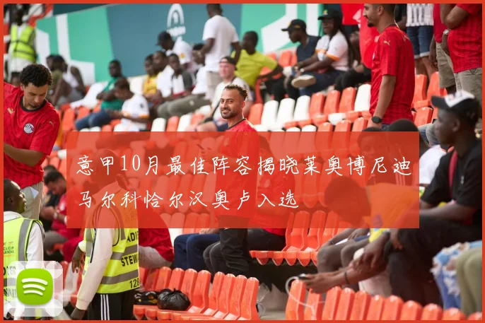 意甲10月最佳阵容揭晓莱奥博尼迪马尔科恰尔汉奥卢入选